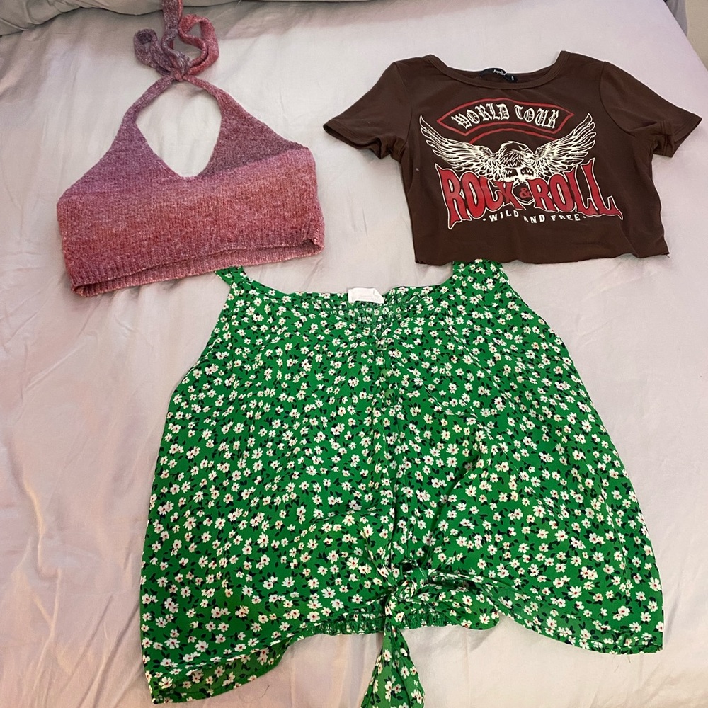 Selection of crop tops (CAN BE SOLD SEPARATELY)